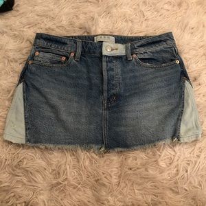 Free People Denim Skirt